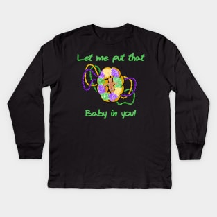 King Cake Baby Kids Long Sleeve T-Shirt